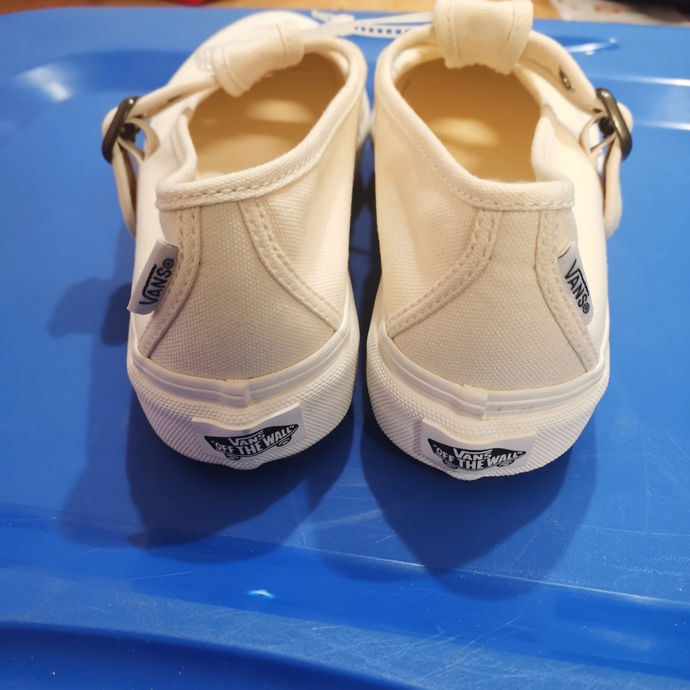 Vans Style 93 Mary Jane Women Cream Shoes Women 7 Men 5.5 NWT - Picture 8 of 10
